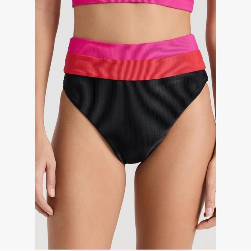 NEW  BEACHRIOT  HEIDI  HIGH-WAISTED  BIKINI BOTTOM